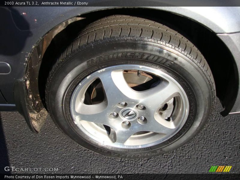 Anthracite Metallic / Ebony 2003 Acura TL 3.2