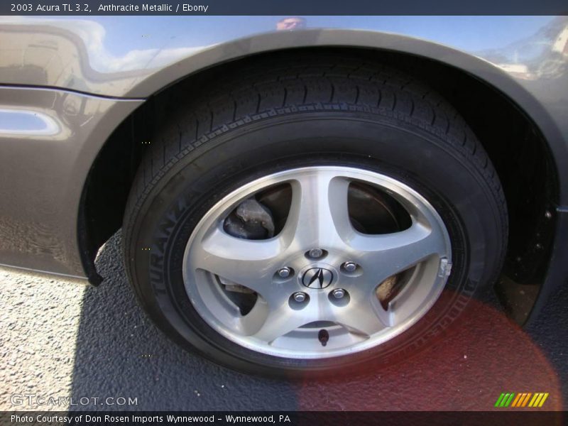 Anthracite Metallic / Ebony 2003 Acura TL 3.2