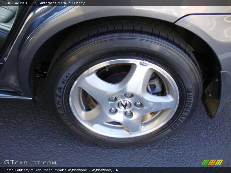 Anthracite Metallic / Ebony 2003 Acura TL 3.2