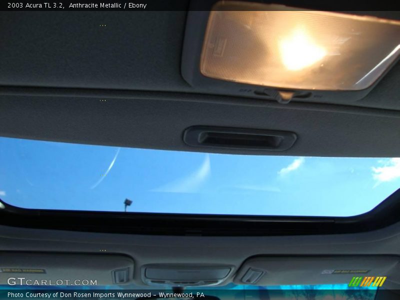 Anthracite Metallic / Ebony 2003 Acura TL 3.2