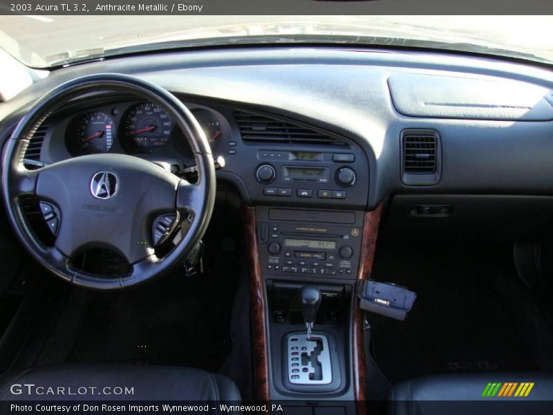 Anthracite Metallic / Ebony 2003 Acura TL 3.2