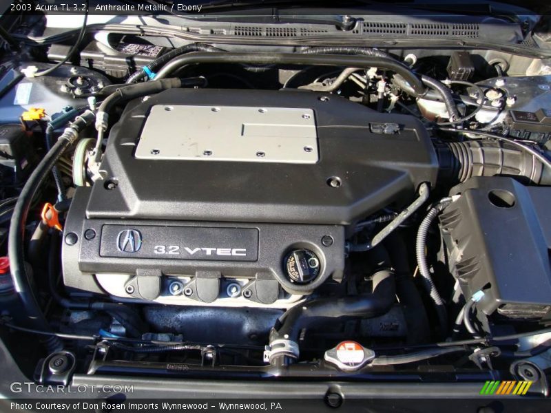 Anthracite Metallic / Ebony 2003 Acura TL 3.2