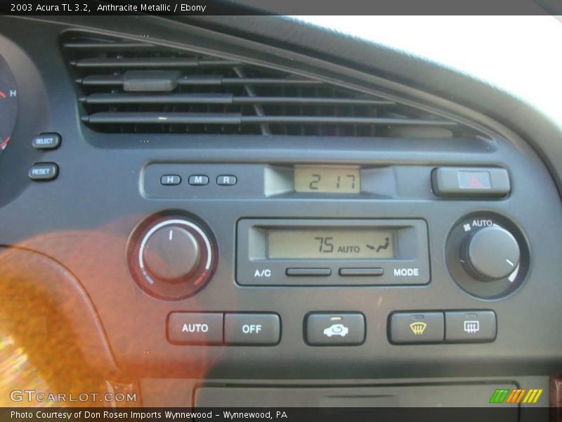 Anthracite Metallic / Ebony 2003 Acura TL 3.2