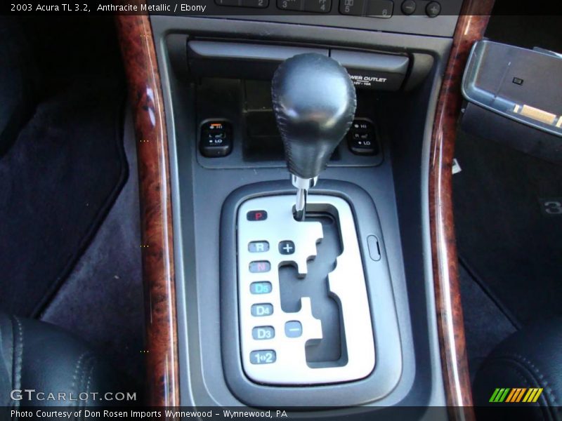 Anthracite Metallic / Ebony 2003 Acura TL 3.2