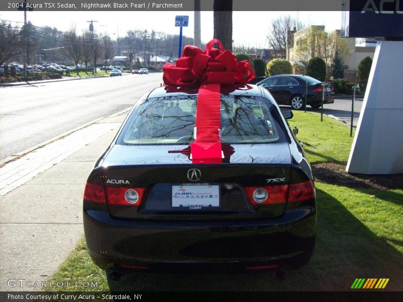 Nighthawk Black Pearl / Parchment 2004 Acura TSX Sedan