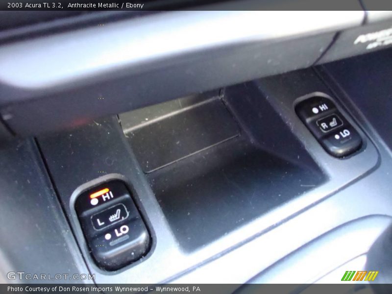 Anthracite Metallic / Ebony 2003 Acura TL 3.2