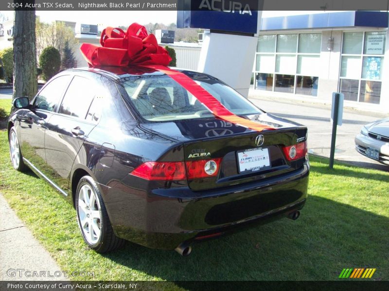 Nighthawk Black Pearl / Parchment 2004 Acura TSX Sedan
