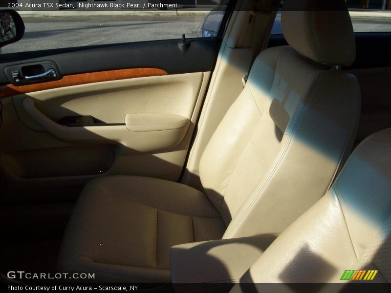 Nighthawk Black Pearl / Parchment 2004 Acura TSX Sedan