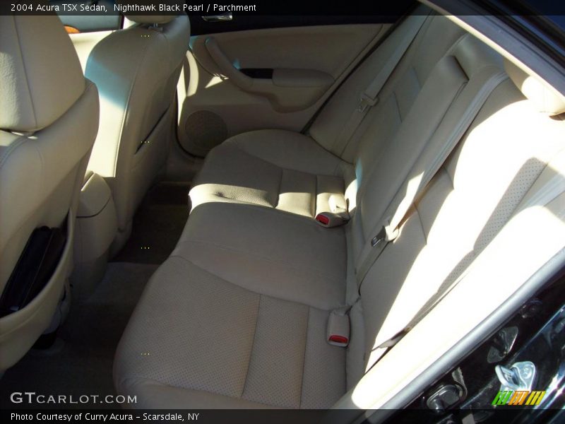 Nighthawk Black Pearl / Parchment 2004 Acura TSX Sedan
