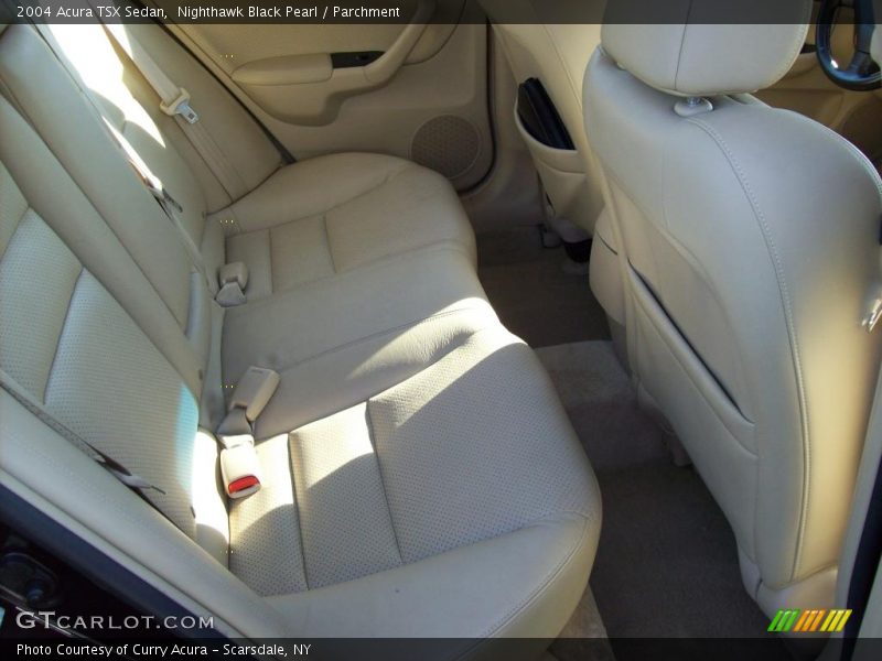 Nighthawk Black Pearl / Parchment 2004 Acura TSX Sedan