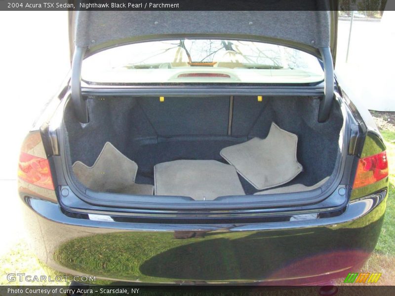 Nighthawk Black Pearl / Parchment 2004 Acura TSX Sedan