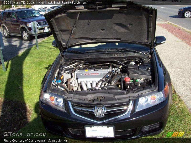 Nighthawk Black Pearl / Parchment 2004 Acura TSX Sedan