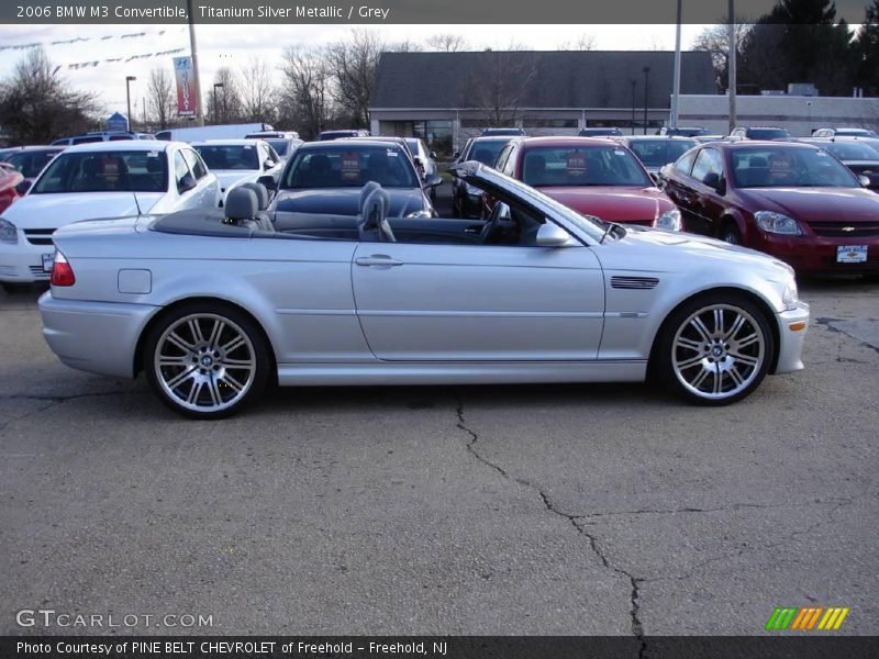 Titanium Silver Metallic / Grey 2006 BMW M3 Convertible