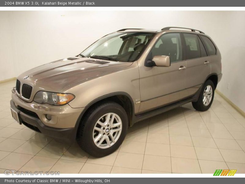Kalahari Beige Metallic / Black 2004 BMW X5 3.0i