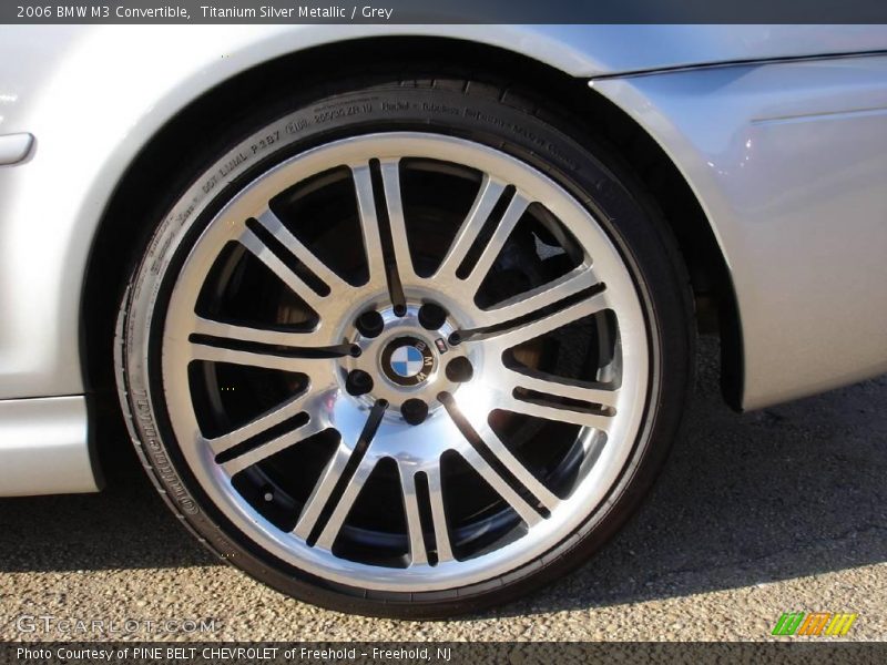 Titanium Silver Metallic / Grey 2006 BMW M3 Convertible