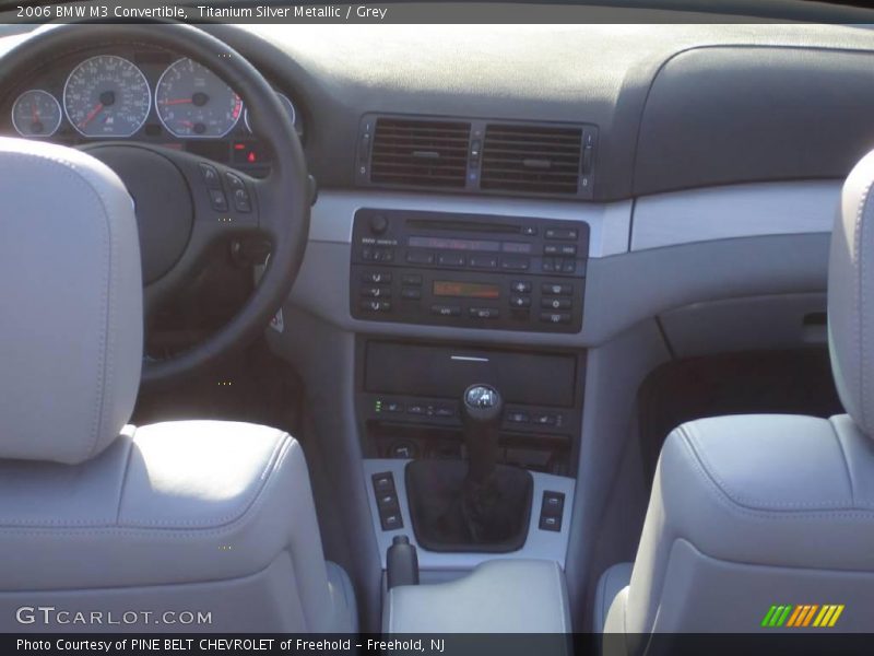 Titanium Silver Metallic / Grey 2006 BMW M3 Convertible