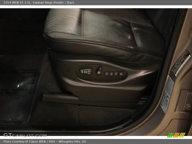 Kalahari Beige Metallic / Black 2004 BMW X5 3.0i