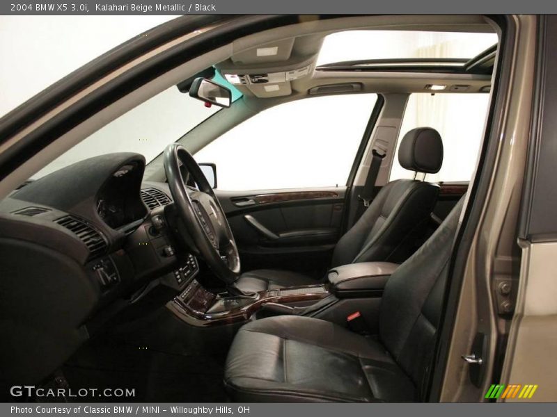 Kalahari Beige Metallic / Black 2004 BMW X5 3.0i