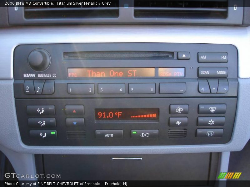 Titanium Silver Metallic / Grey 2006 BMW M3 Convertible
