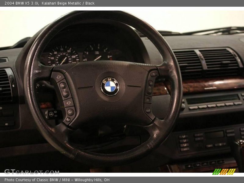 Kalahari Beige Metallic / Black 2004 BMW X5 3.0i