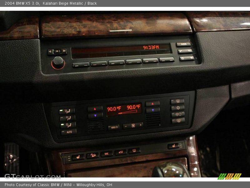 Kalahari Beige Metallic / Black 2004 BMW X5 3.0i