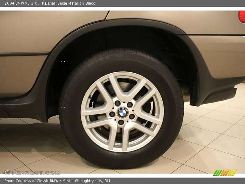 Kalahari Beige Metallic / Black 2004 BMW X5 3.0i