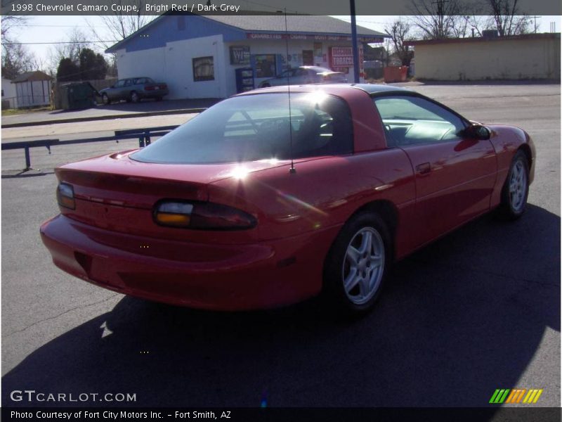 Bright Red / Dark Grey 1998 Chevrolet Camaro Coupe