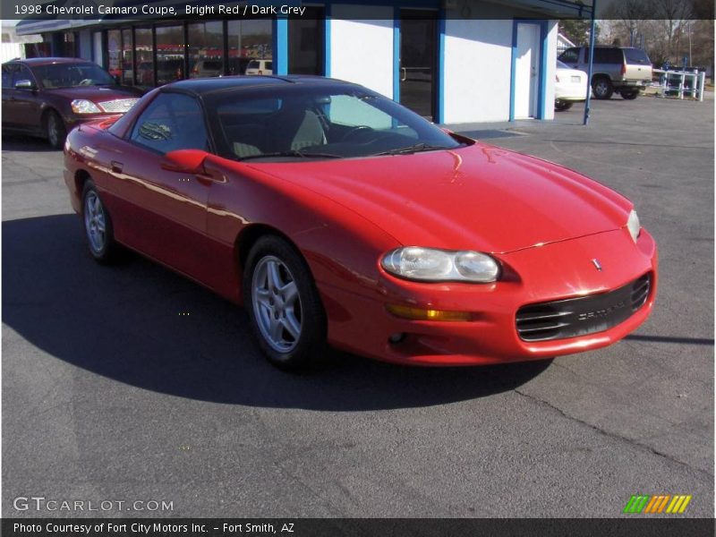 Bright Red / Dark Grey 1998 Chevrolet Camaro Coupe
