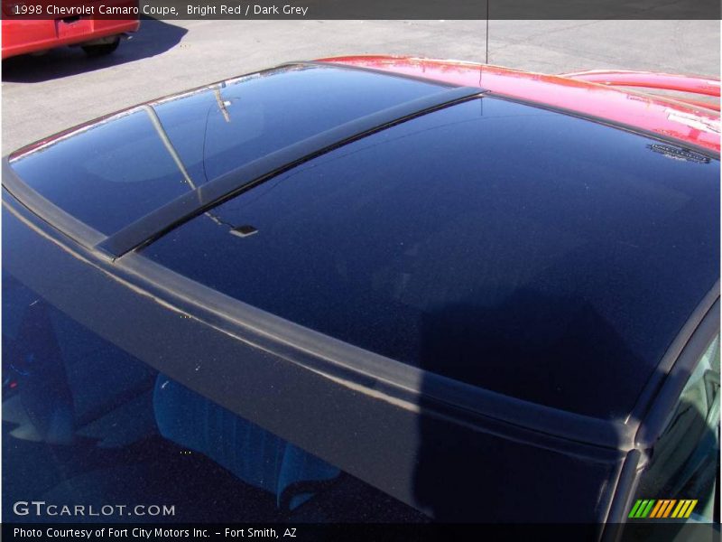 Bright Red / Dark Grey 1998 Chevrolet Camaro Coupe