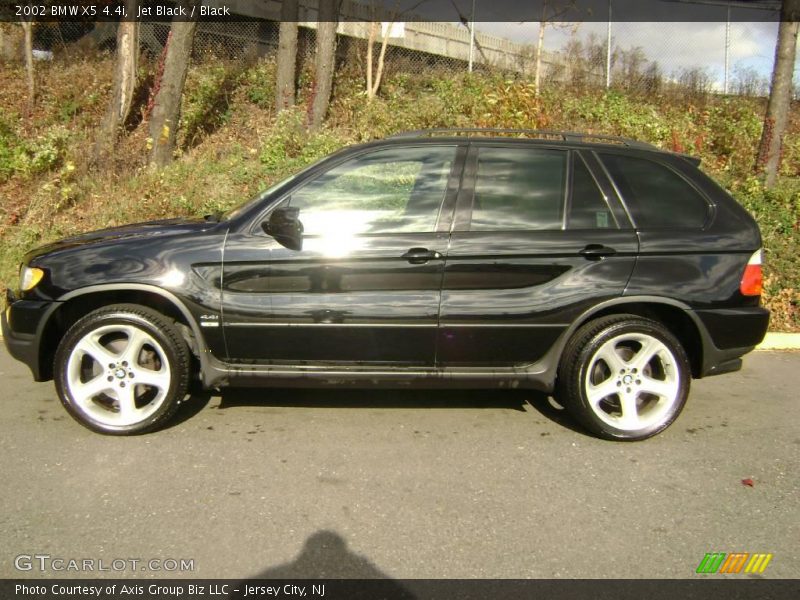 Jet Black / Black 2002 BMW X5 4.4i