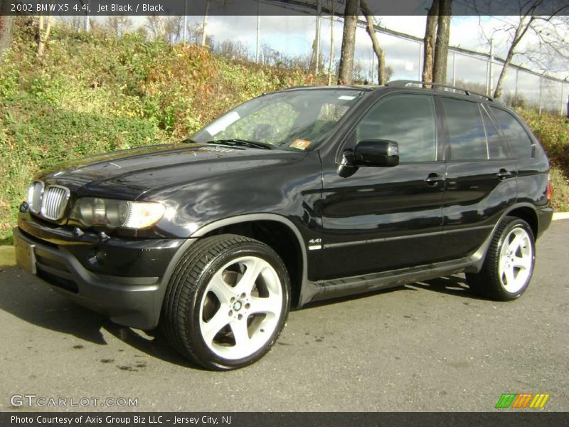 Jet Black / Black 2002 BMW X5 4.4i