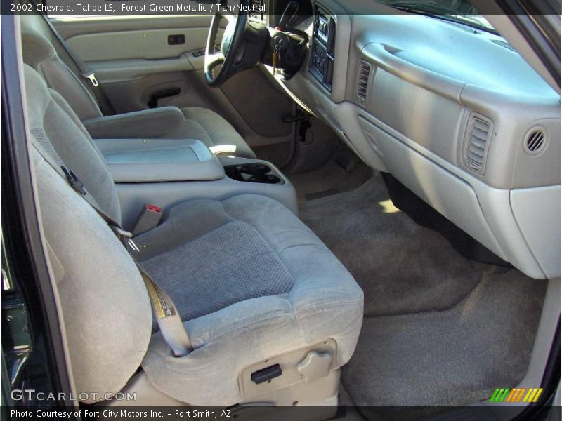 Forest Green Metallic / Tan/Neutral 2002 Chevrolet Tahoe LS