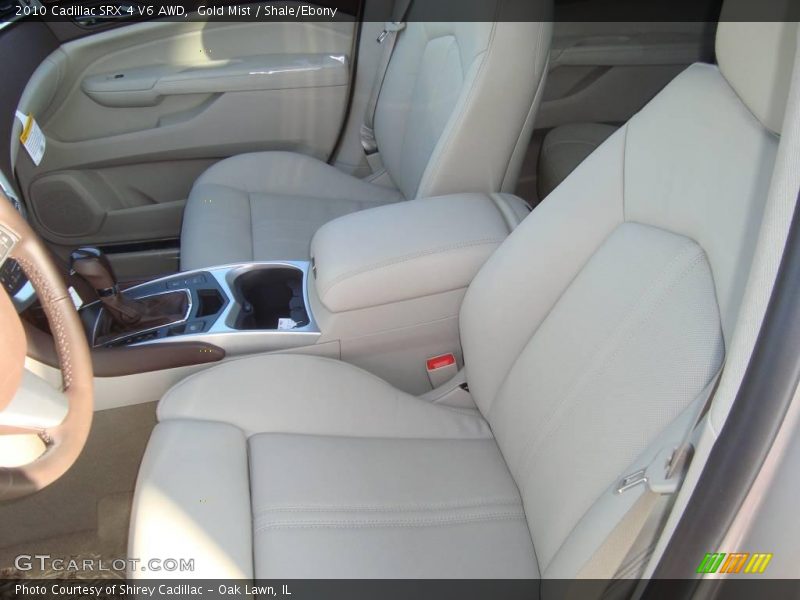 Gold Mist / Shale/Ebony 2010 Cadillac SRX 4 V6 AWD