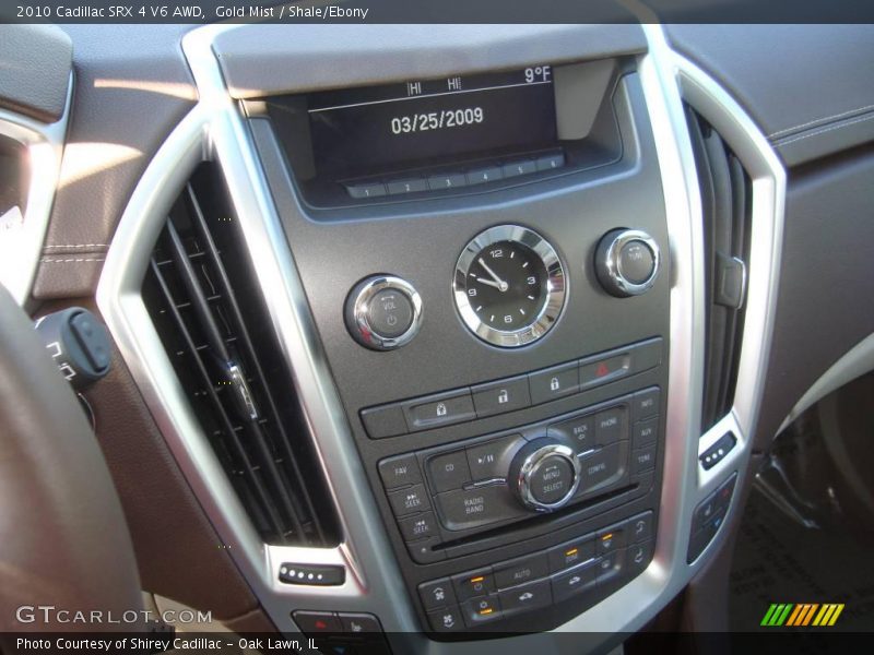 Gold Mist / Shale/Ebony 2010 Cadillac SRX 4 V6 AWD