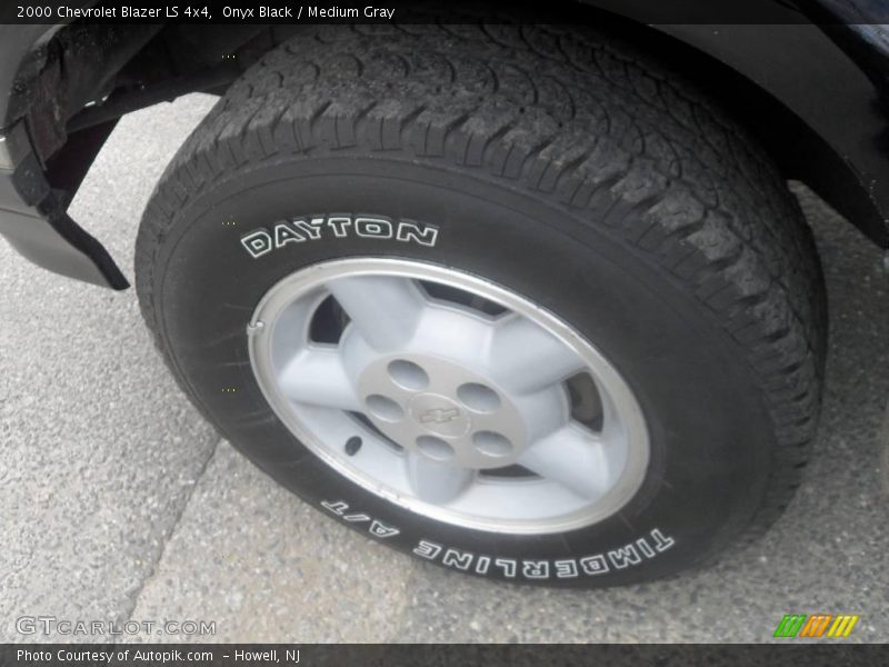 Onyx Black / Medium Gray 2000 Chevrolet Blazer LS 4x4