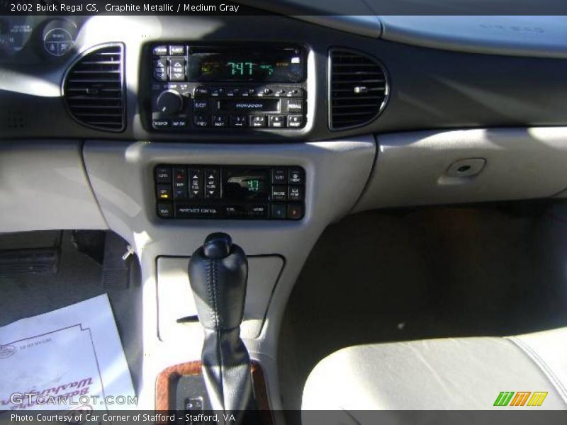 Graphite Metallic / Medium Gray 2002 Buick Regal GS