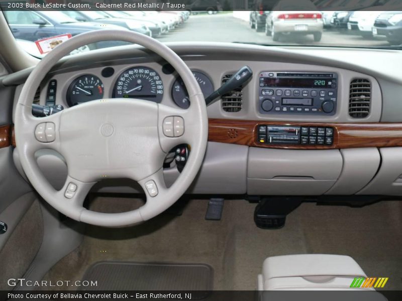 Cabernet Red Metallic / Taupe 2003 Buick LeSabre Custom