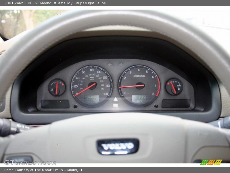 Moondust Metallic / Taupe/Light Taupe 2001 Volvo S80 T6