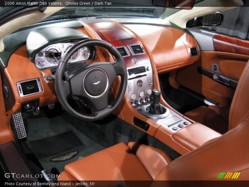 Ghillies Green / Dark Tan 2006 Aston Martin DB9 Volante
