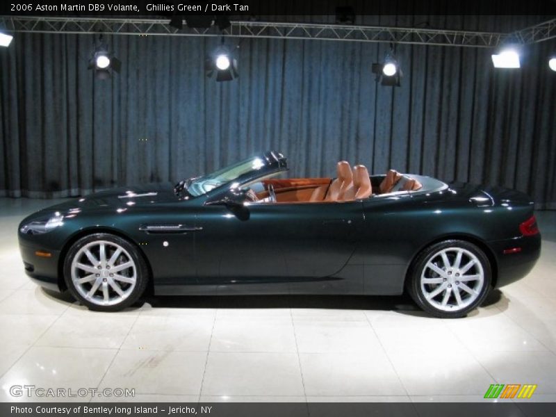 Ghillies Green / Dark Tan 2006 Aston Martin DB9 Volante