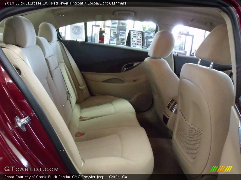 Red Jewel Tintcoat / Cocoa/Light Cashmere 2010 Buick LaCrosse CX