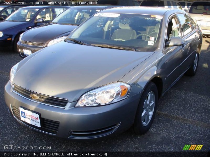 Dark Silver Metallic / Ebony Black 2007 Chevrolet Impala LT