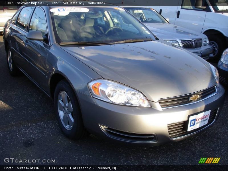 Dark Silver Metallic / Ebony Black 2007 Chevrolet Impala LT