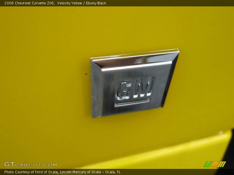 Velocity Yellow / Ebony Black 2006 Chevrolet Corvette Z06