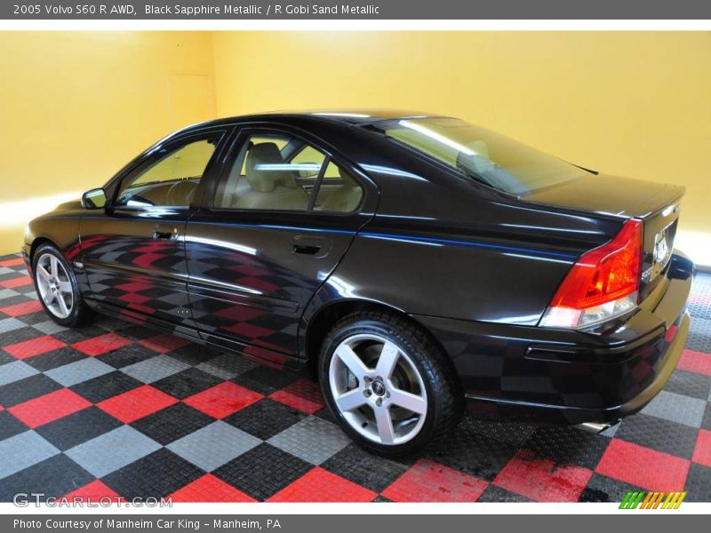 Black Sapphire Metallic / R Gobi Sand Metallic 2005 Volvo S60 R AWD