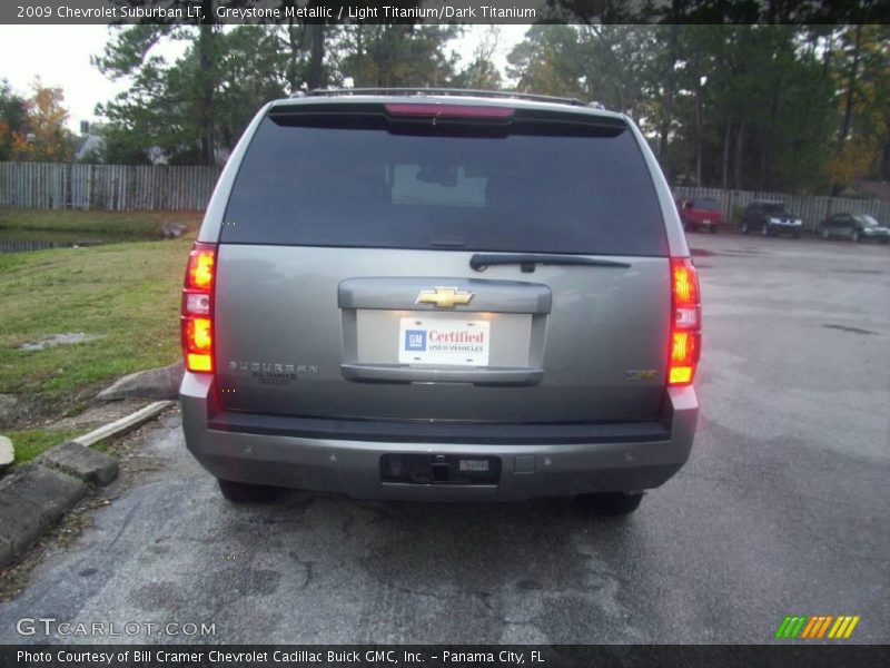 Greystone Metallic / Light Titanium/Dark Titanium 2009 Chevrolet Suburban LT