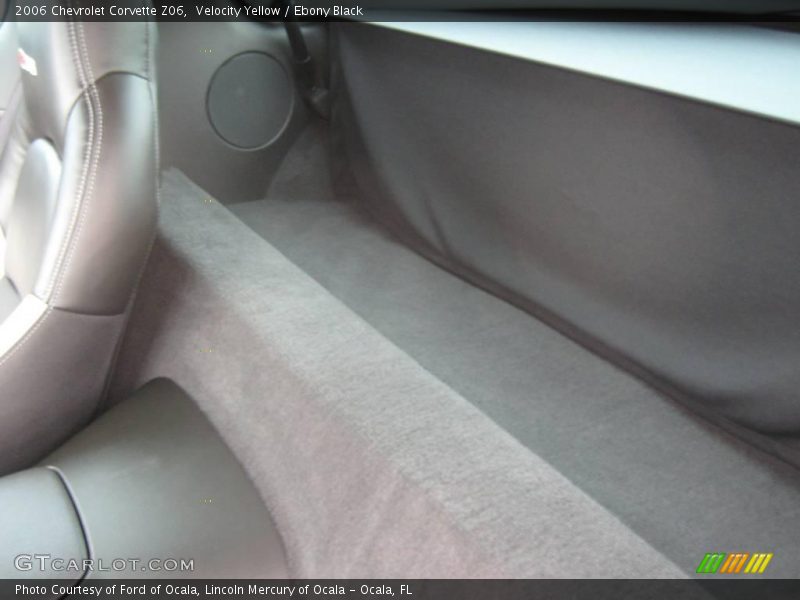 Velocity Yellow / Ebony Black 2006 Chevrolet Corvette Z06
