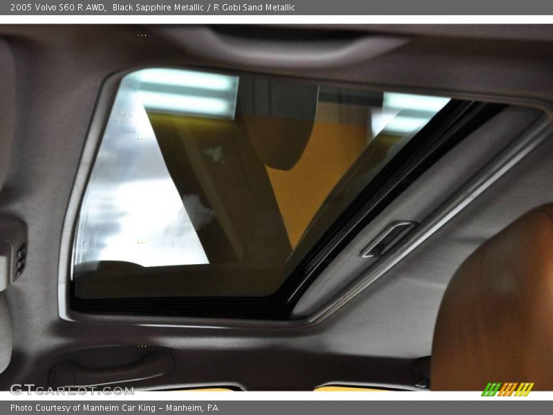 Black Sapphire Metallic / R Gobi Sand Metallic 2005 Volvo S60 R AWD