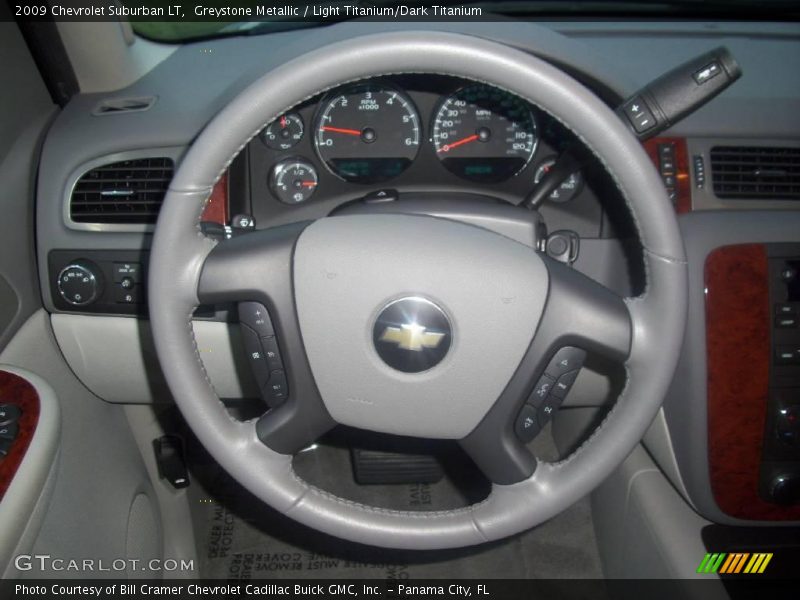 Greystone Metallic / Light Titanium/Dark Titanium 2009 Chevrolet Suburban LT