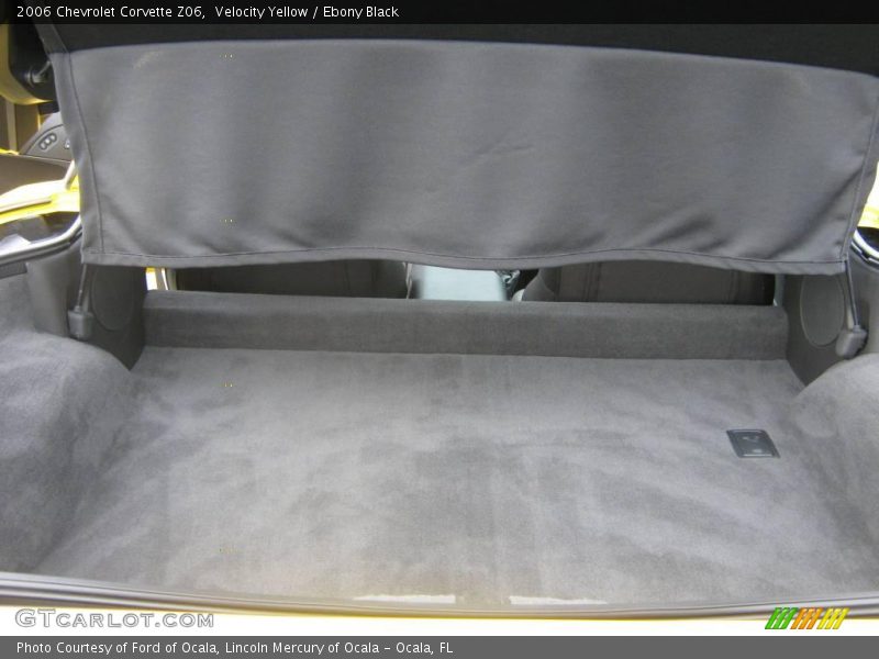 Velocity Yellow / Ebony Black 2006 Chevrolet Corvette Z06